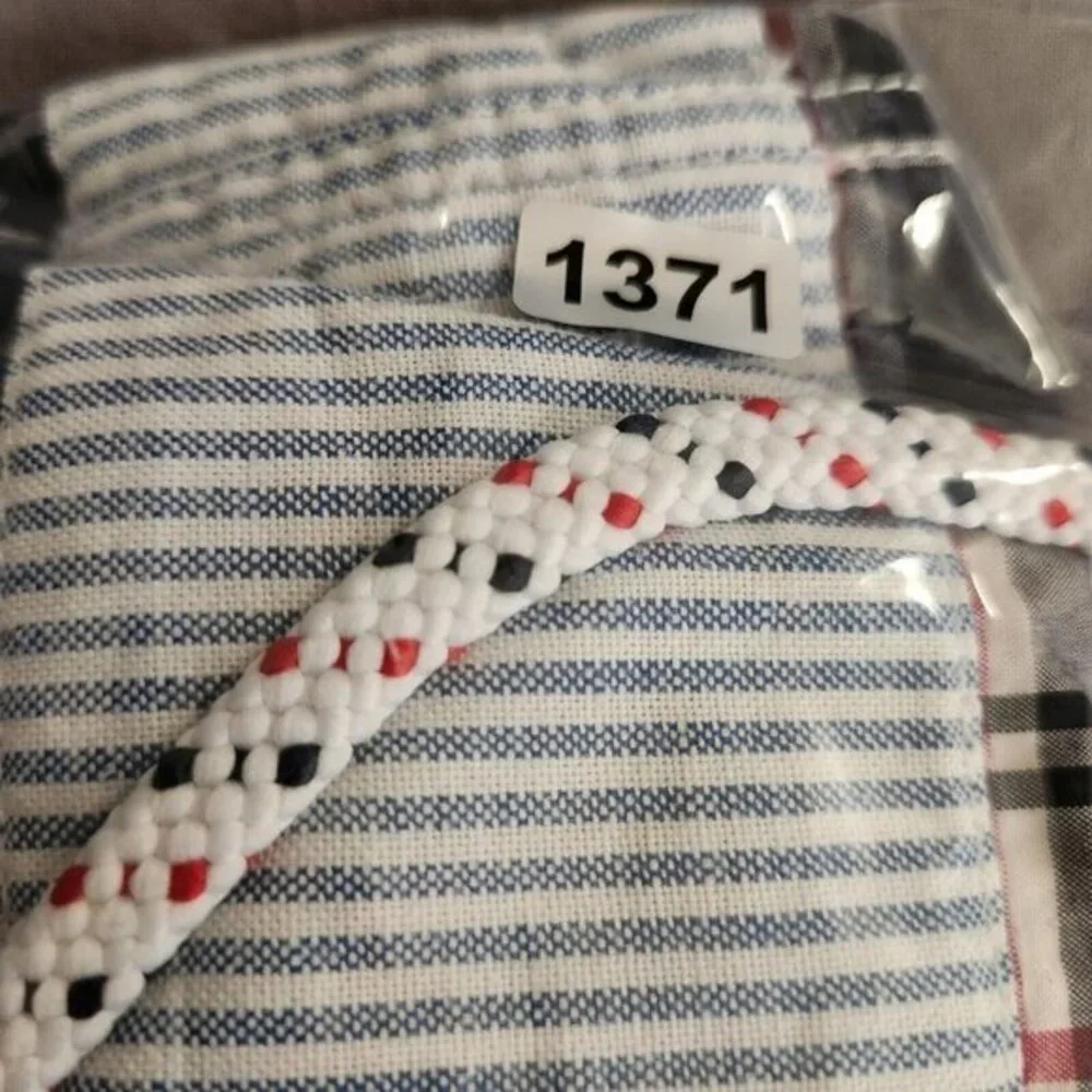 Tommy Hilfiger Mens Big Logo‎ Swimming Trunks Swimwear Red Blue White sz Large